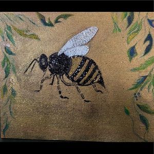 Handmade Bee Portrait